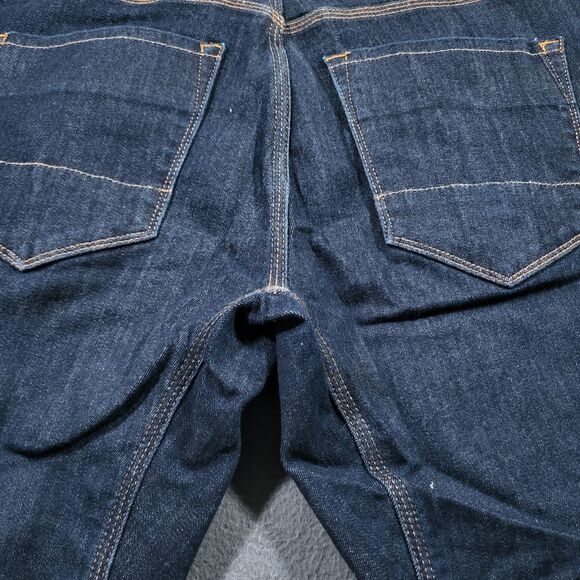 DU/ER Jeans Mens 32x30* Blue Denim Dark Wash Stretch L2X Slim Fit Quick Dry READ - Picture 14 of 16